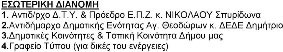 Θεοδώρων κ. ΔΕΔΕ Δημήτριο 3.