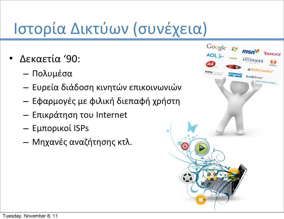 Εφαρμογές με φιλική διεπαφή χρήστη Επικράτηση