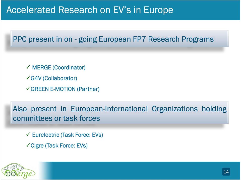 (Partner) Also present in European-International Organizations holding