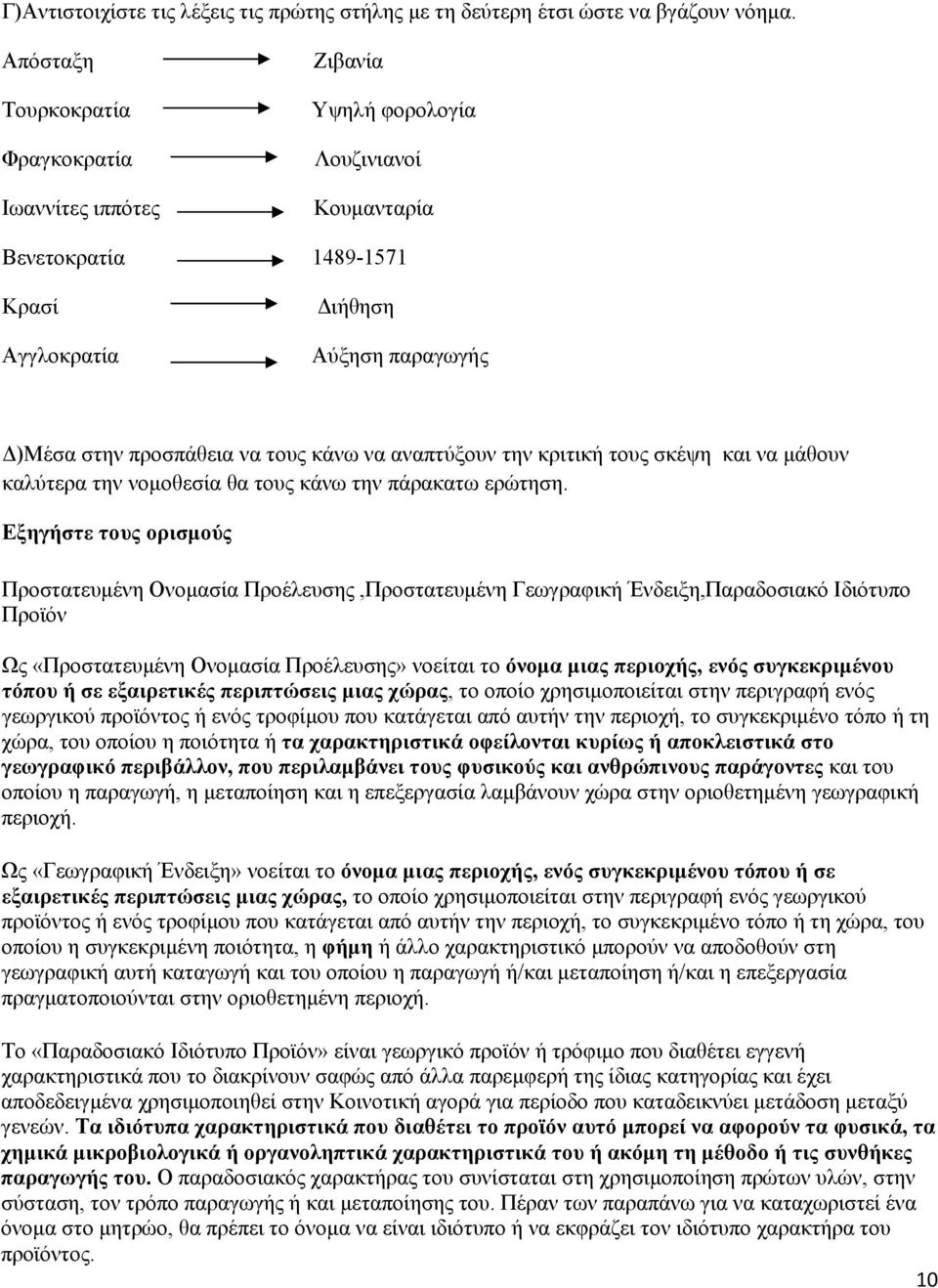 κάνω να αναπτύξουν την κριτική τους σκέψη και να μάθουν καλύτερα την νομοθεσία θα τους κάνω την πάρακατω ερώτηση.