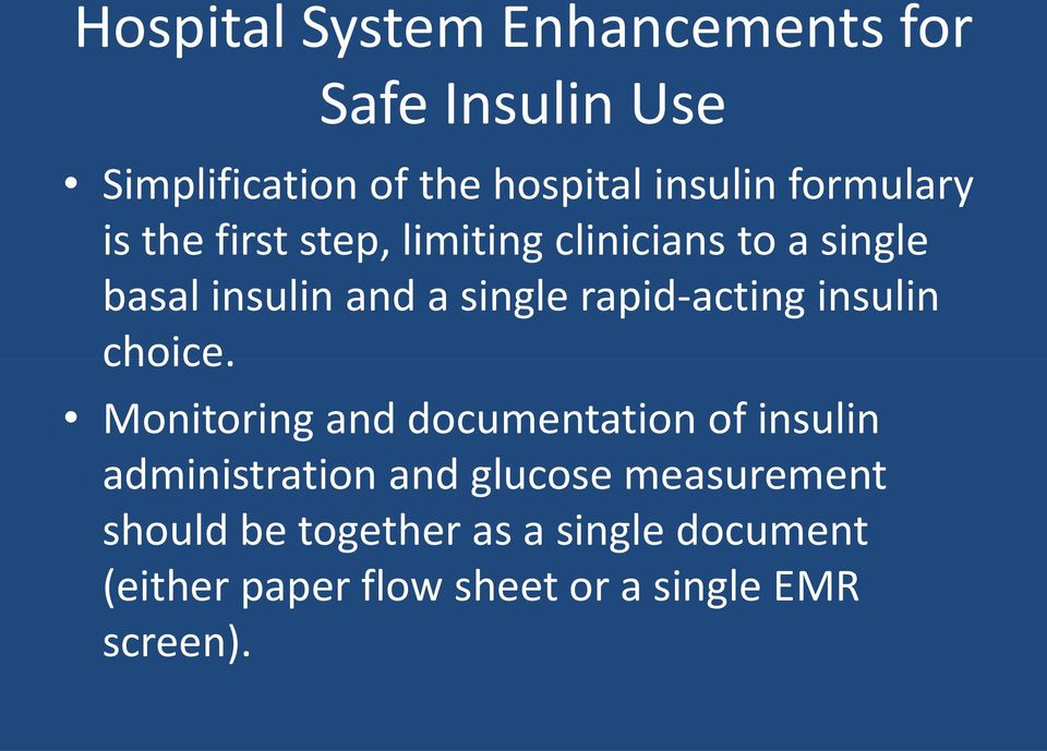 rapid-acting insulin choice.