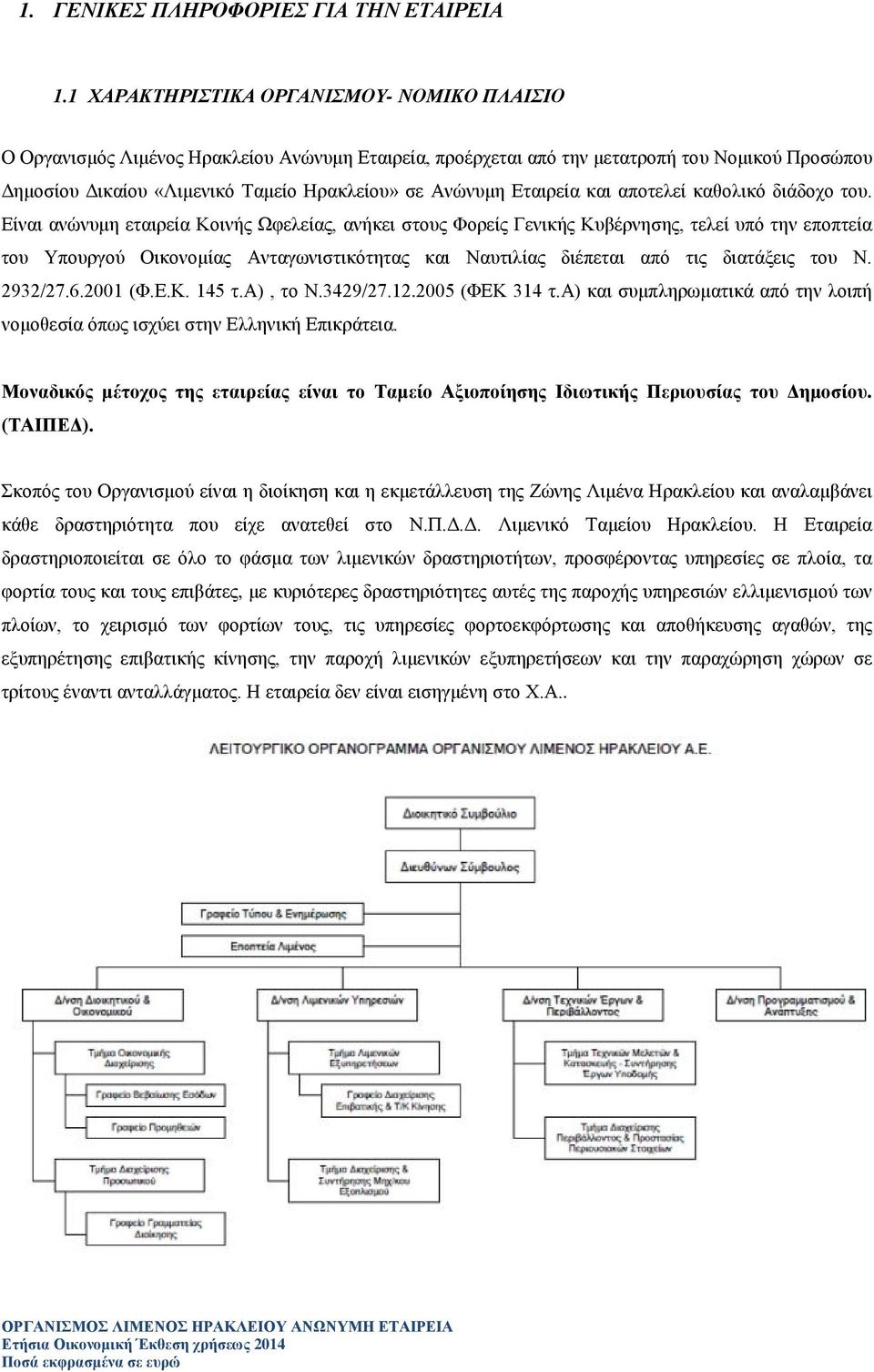 Εταιρεία και αποτελεί καθολικό διάδοχο του.