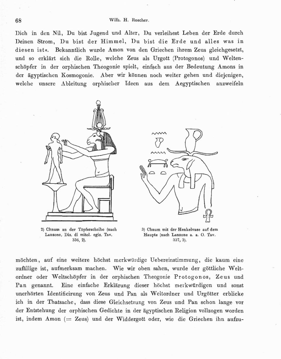 der Bedeutung Amons in der ägyptischen Kosmogonie.