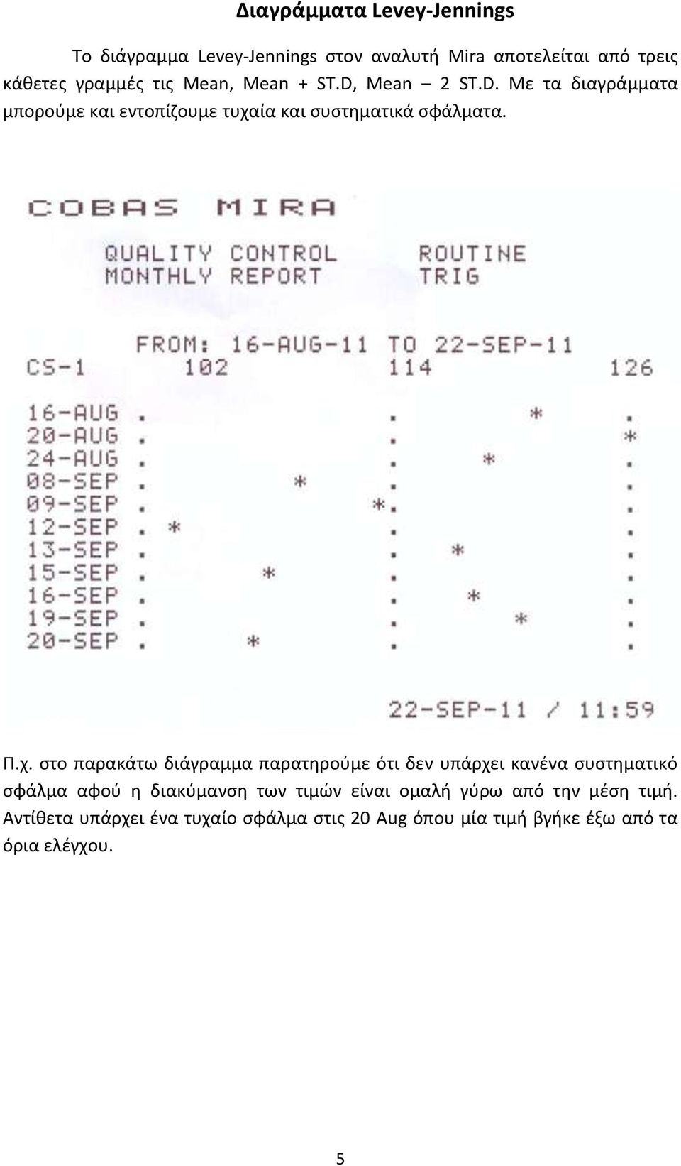 ία και συστηματικά σφάλματα. Π.χ.