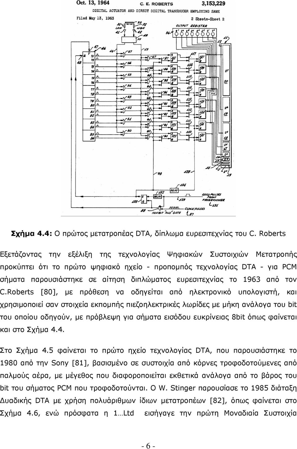 ευρεσιτεχνίας το 1963 από τον C.