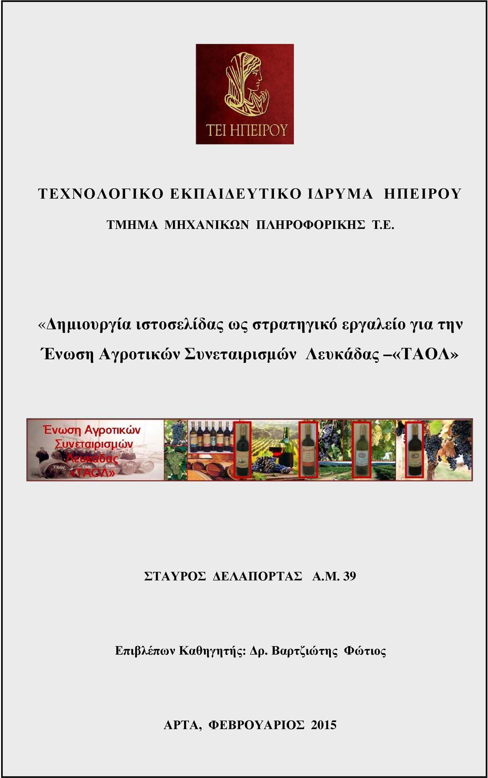 «Δημιουργία ιστοσελίδας ως στρατηγικό εργαλείο για την Ένωση