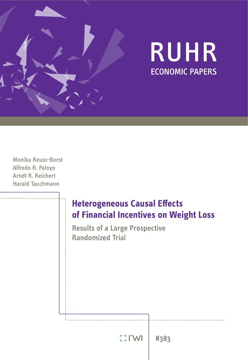 Reichert Harald Tauchmann Heterogeneous Causal