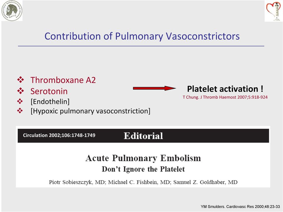 Platelet activation! T Chung.