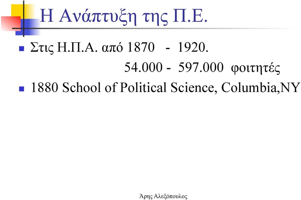 000 φοιτητές 1880 School of