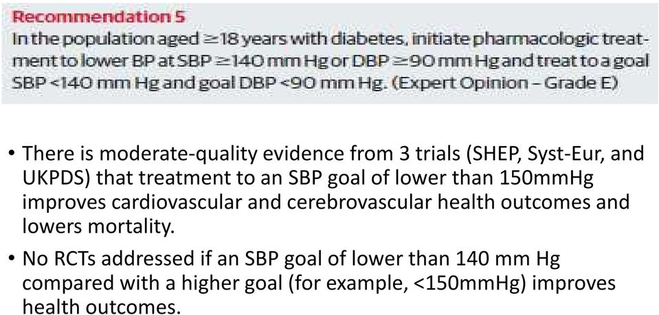 cerebrovascular health outcomes and lowers mortality.