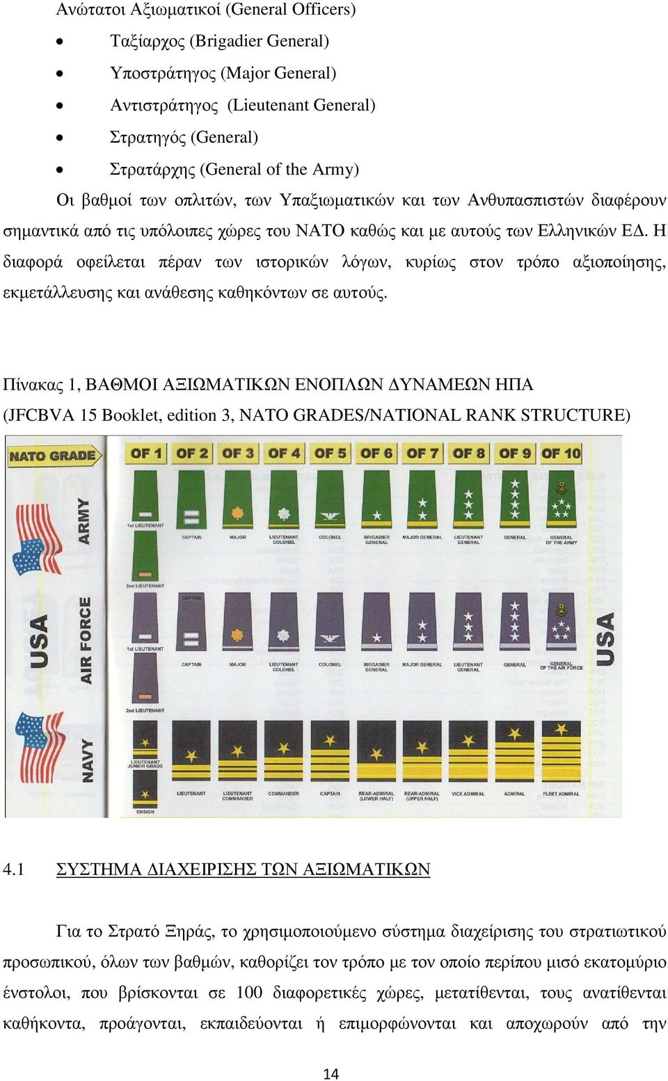 Η διαφορά οφείλεται πέραν των ιστορικών λόγων, κυρίως στον τρόπο αξιοποίησης, εκµετάλλευσης και ανάθεσης καθηκόντων σε αυτούς.