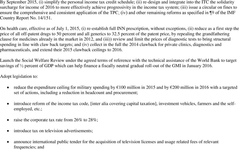 IMF Country Report No. 14/151.