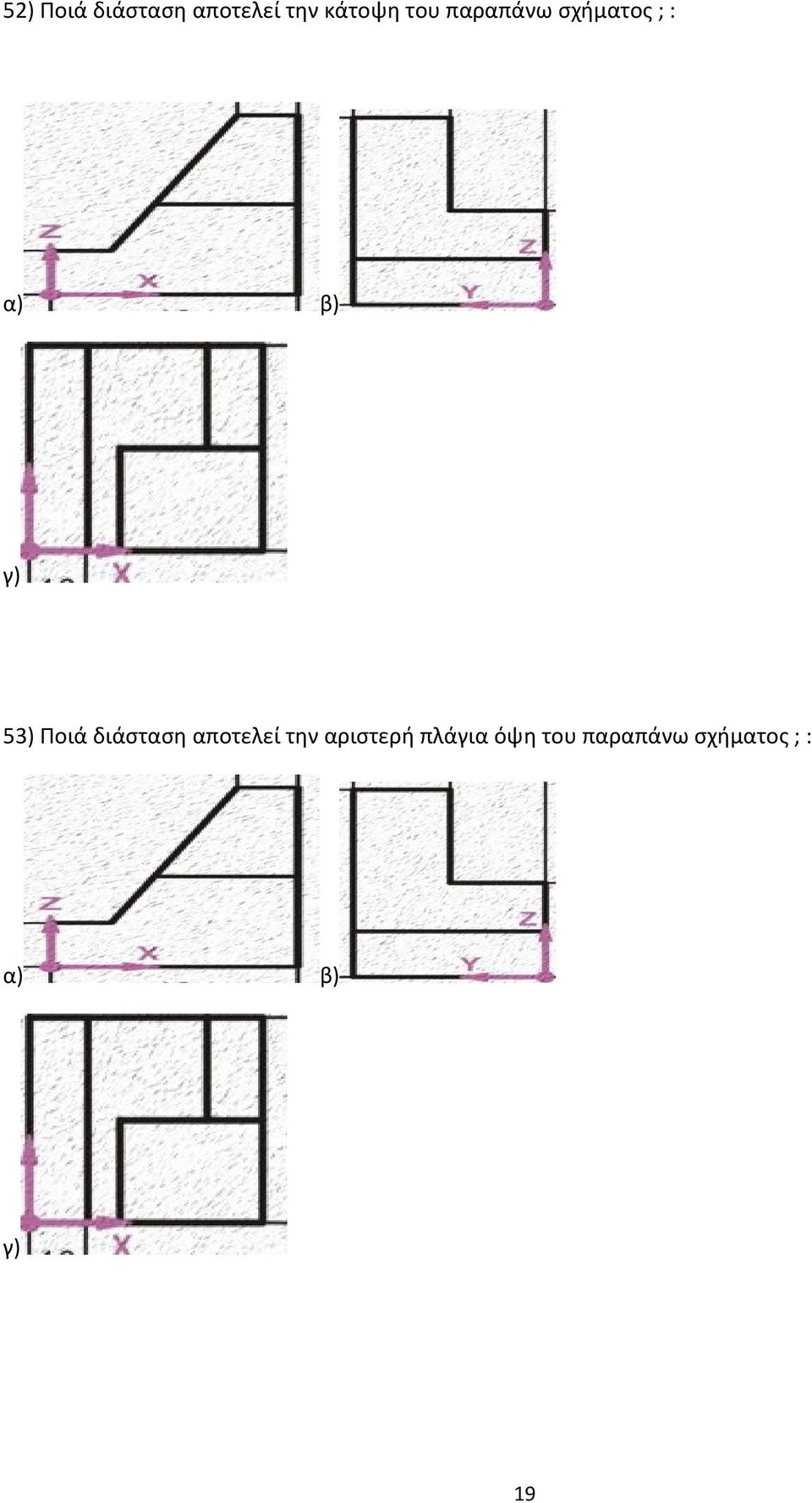 Ποιά διάσταση αποτελεί την αριστερή