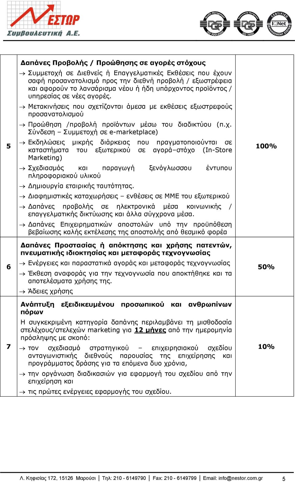 ληνο πξντφληνο / ππεξεζίαο ζε λέεο αγνξέο. Κεηαθηλήζεηο πνπ ζρε