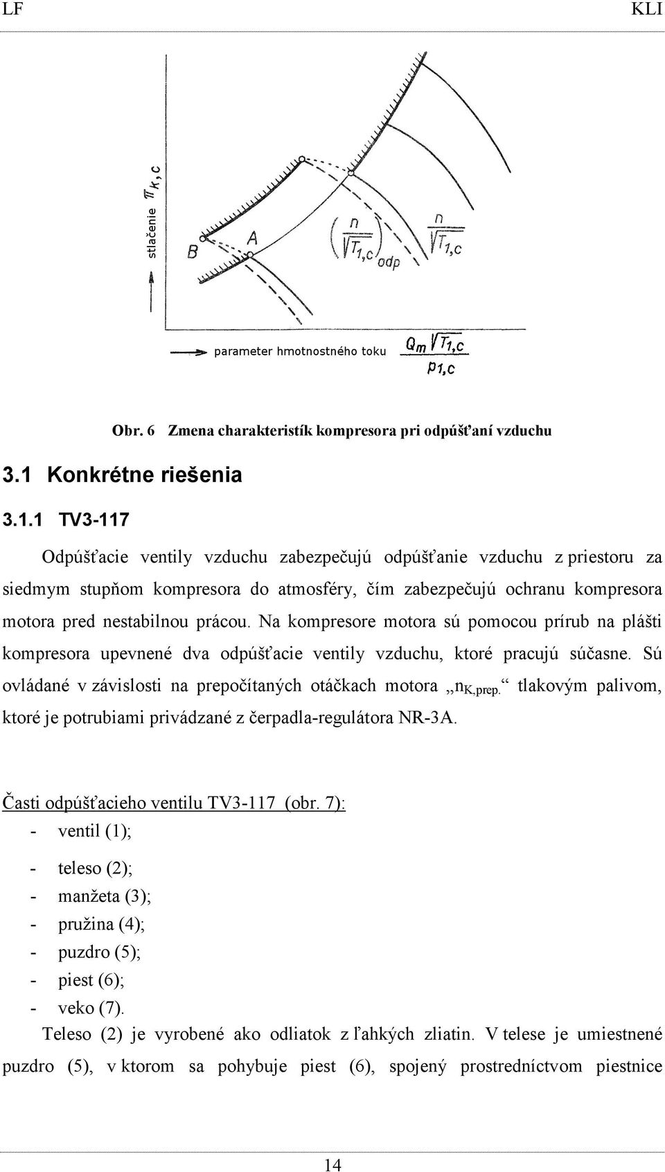 1 TV3-117 Odpúšťacie ventily vzduchu zabezpečujú odpúšťanie vzduchu z priestoru za siedmym stupňom kompresora do atmosféry, čím zabezpečujú ochranu kompresora motora pred nestabilnou prácou.