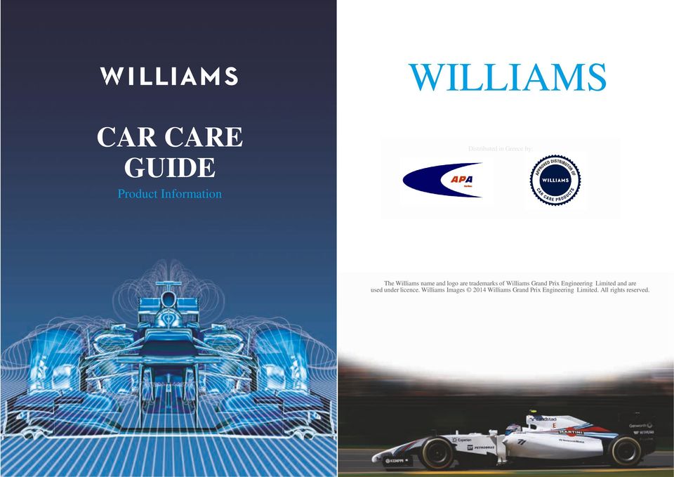 Williams Grand Prix Engineering Limited and are used under licence.