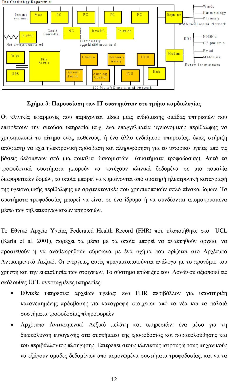 βάσεις δεδομένων από μια ποικιλία διακομιστών (συστήματα τροφοδοσίας).