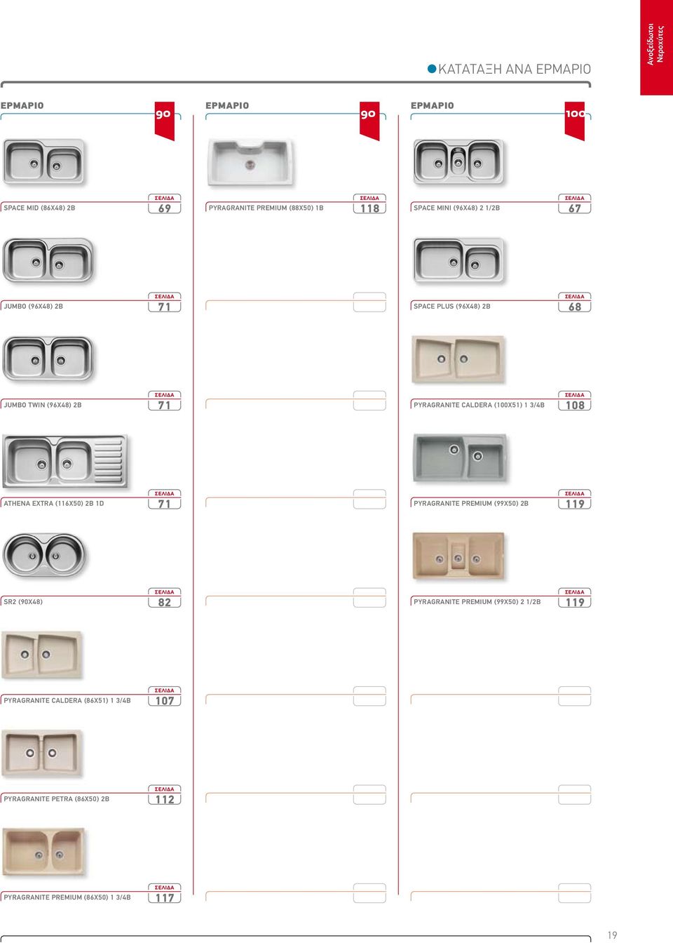 (100X51) 1 3/4B 108 σελιδα ATHENA EXTRA (116X50) 2B 1D 71 σελιδα PYRAGRANITE PREMIUM (99X50) 2B 119 σελιδα SR2 (90X48) 82 σελιδα PYRAGRANITE PREMIUM