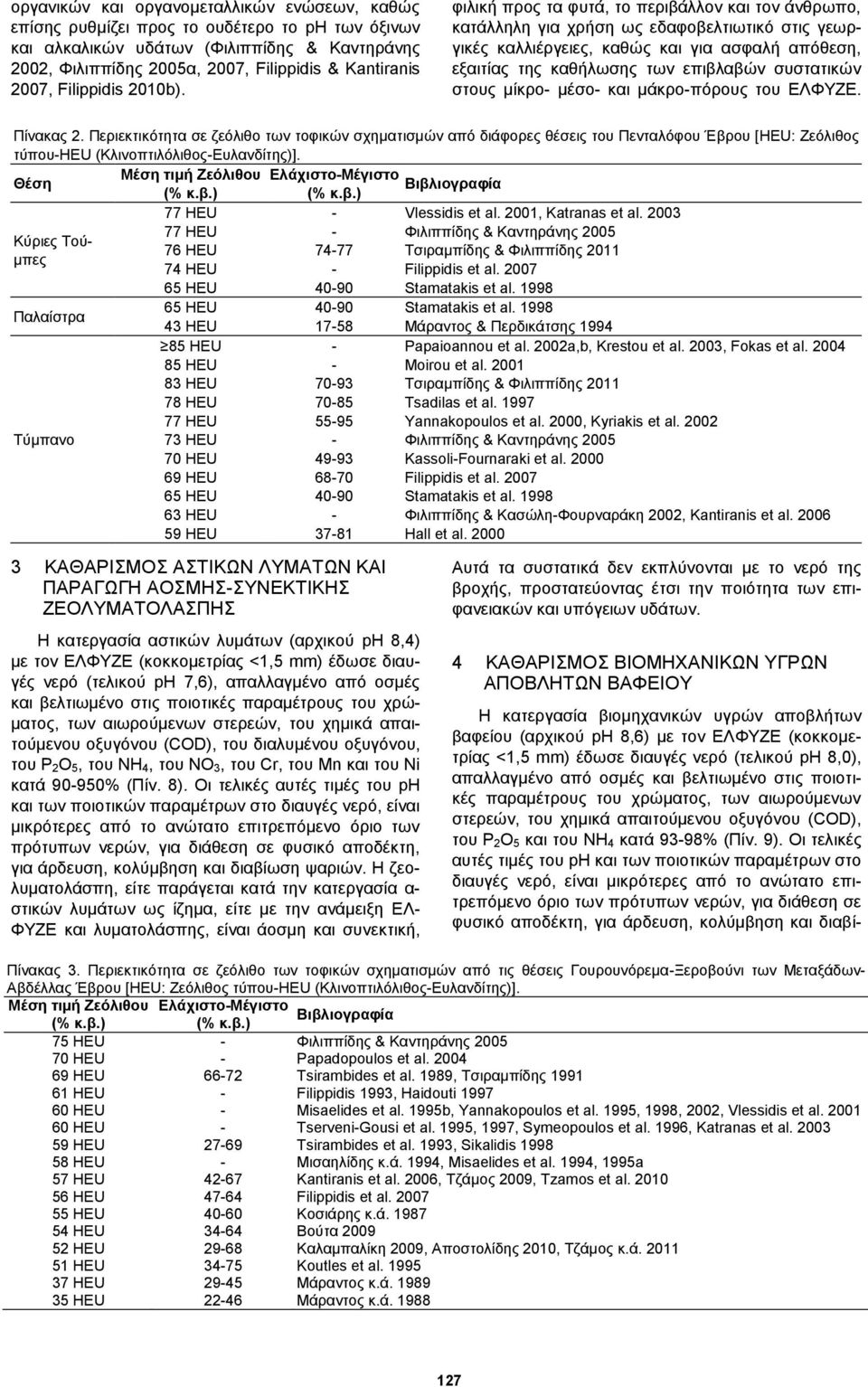 φιλική προς τα φυτά, το περιβάλλον και τον άνθρωπο, κατάλληλη για χρήση ως εδαφοβελτιωτικό στις γεωργικές καλλιέργειες, καθώς και για ασφαλή απόθεση, εξαιτίας της καθήλωσης των επιβλαβών συστατικών