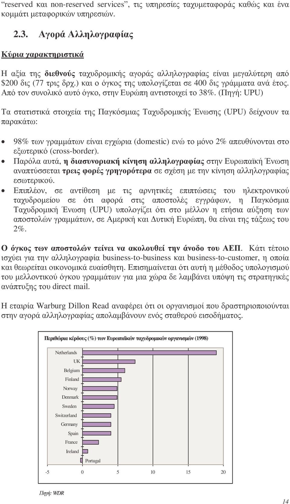 Από τον συνολικό αυτό όγκο, στην Ευρώπη αντιστοιχεί το 38%.