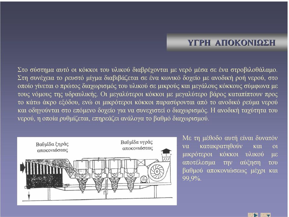 της υδραυλικής.