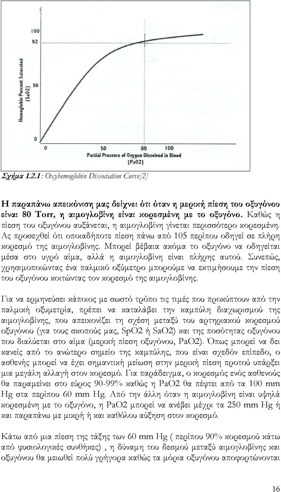 Μπορεί βέβαια ακόµα το οξυγόνο να οδηγείται µέσα στο υγρό αίµα, αλλά η αιµογλοβίνη είναι πλήρης αυτού.