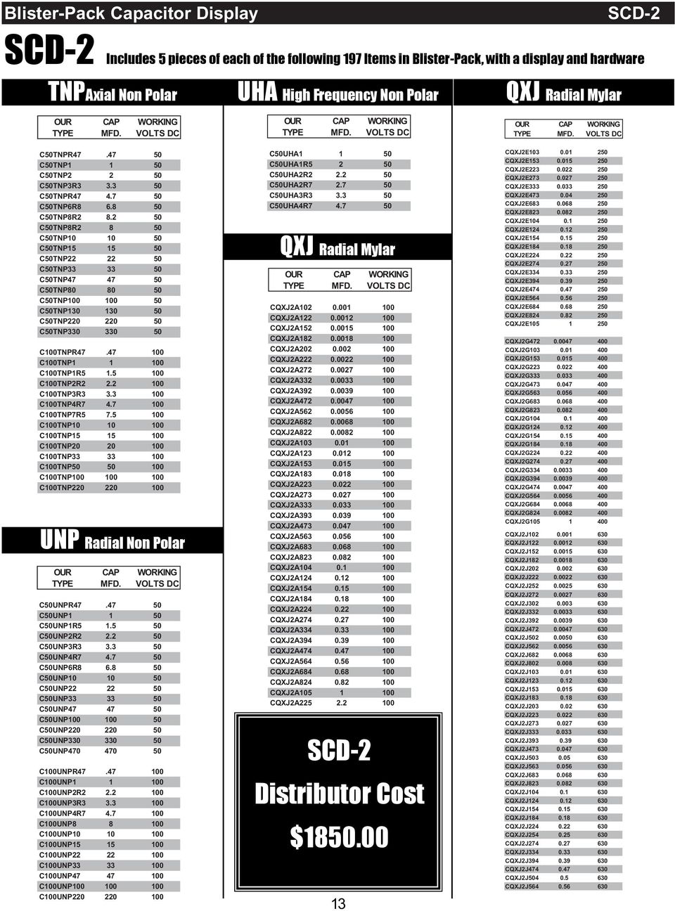 2 50 C50TNP8R2 8 50 C50TNP10 10 50 C50TNP15 15 50 C50TNP22 22 50 C50TNP33 33 50 C50TNP47 47 50 C50TNP80 80 50 C50TNP100 100 50 C50TNP130 130 50 C50TNP220 220 50 C50TNP330 330 50 C100TNPR47.