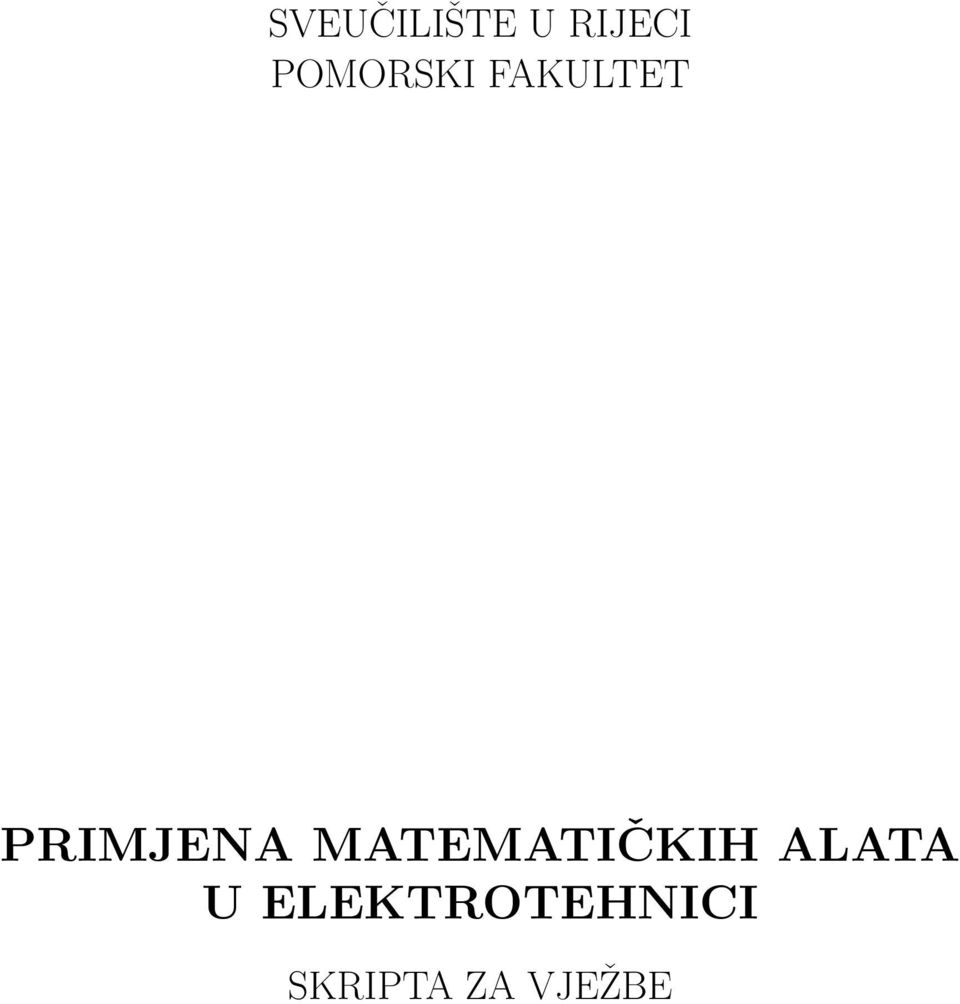 PRIMJENA MATEMATIČKIH