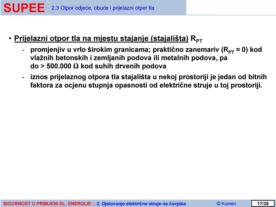 ili metalnih podova, pa do > 500.