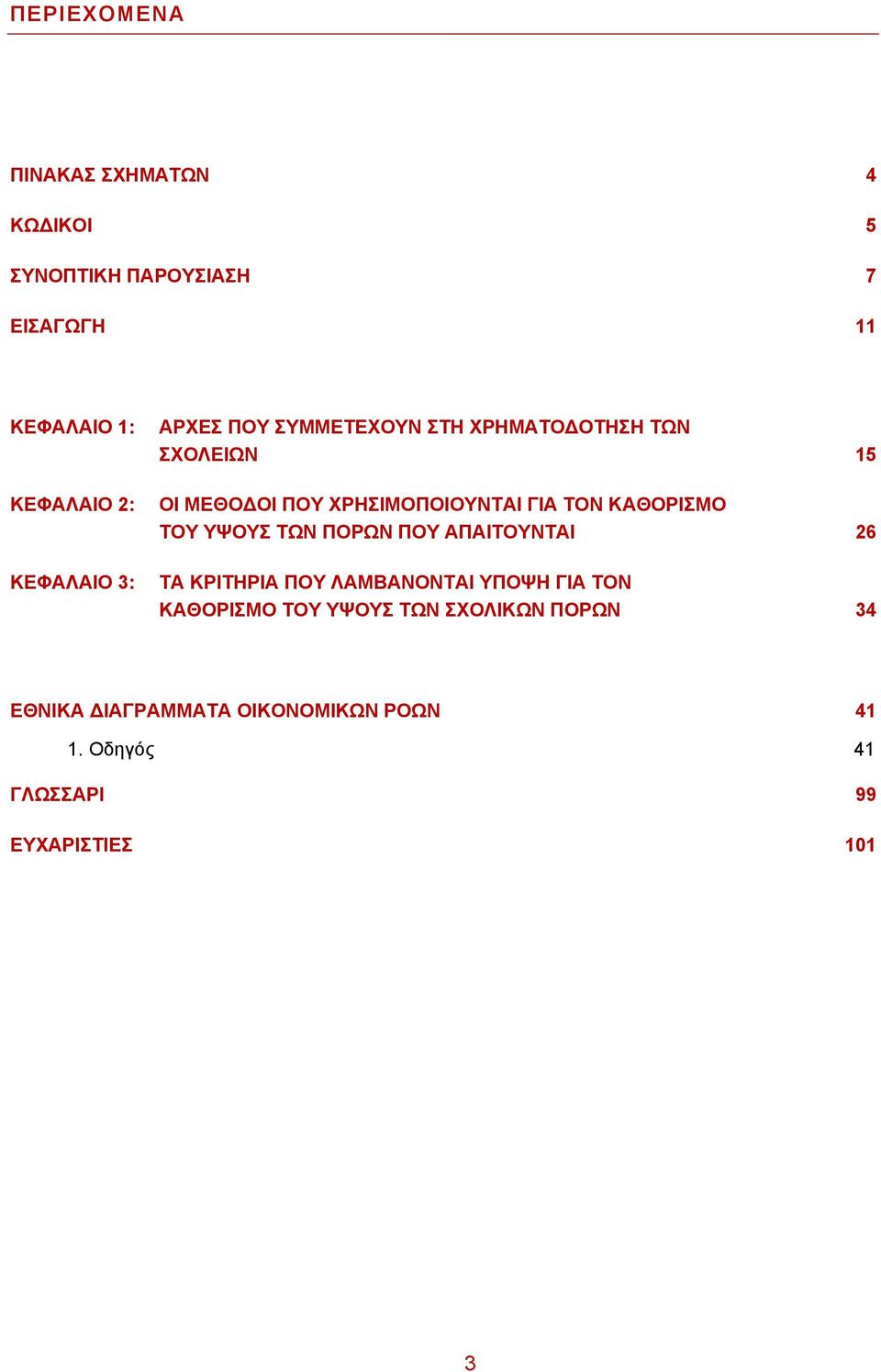 ΤΟΝ ΚΑΘΟΡΙΣΜΟ ΤΟΥ ΥΨΟΥΣ ΤΩΝ ΠΟΡΩΝ ΠΟΥ ΑΠΑΙΤΟΥΝΤΑΙ 26 ΤΑ ΚΡΙΤΗΡΙΑ ΠΟΥ ΛΑΜΒΑΝΟΝΤΑΙ ΥΠΟΨΗ ΓΙΑ ΤΟΝ ΚΑΘΟΡΙΣΜΟ