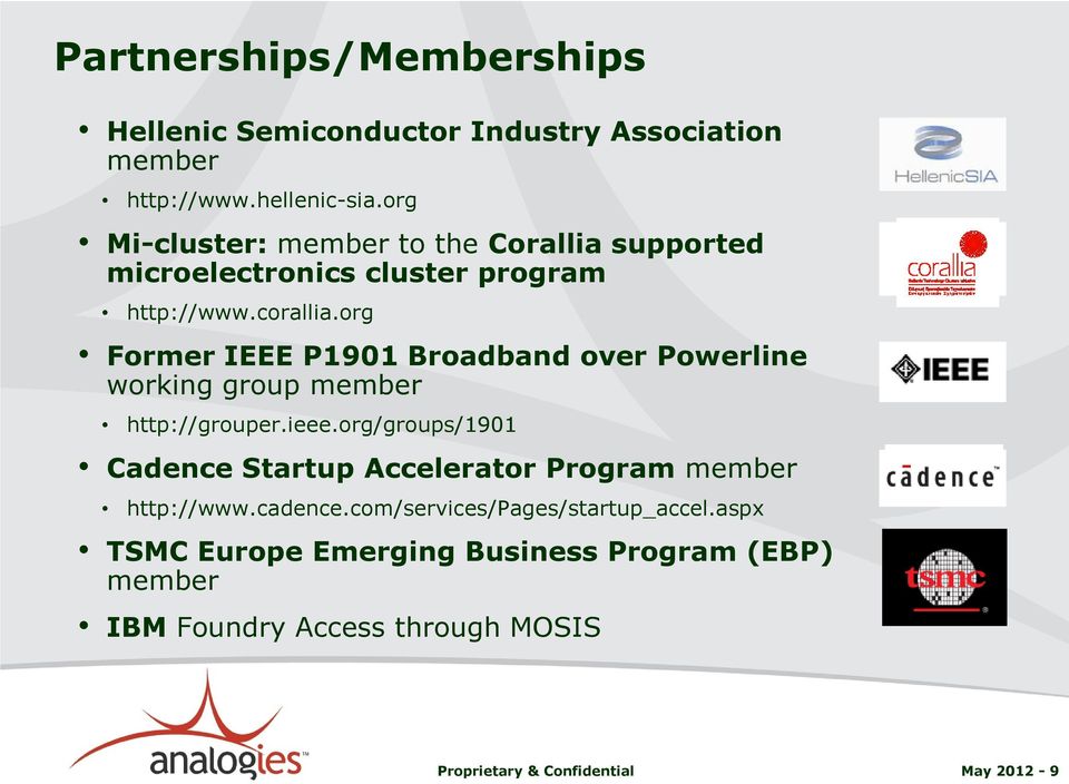 org Former IEEE P1901 Broadband over Powerline working group member http://grouper.ieee.