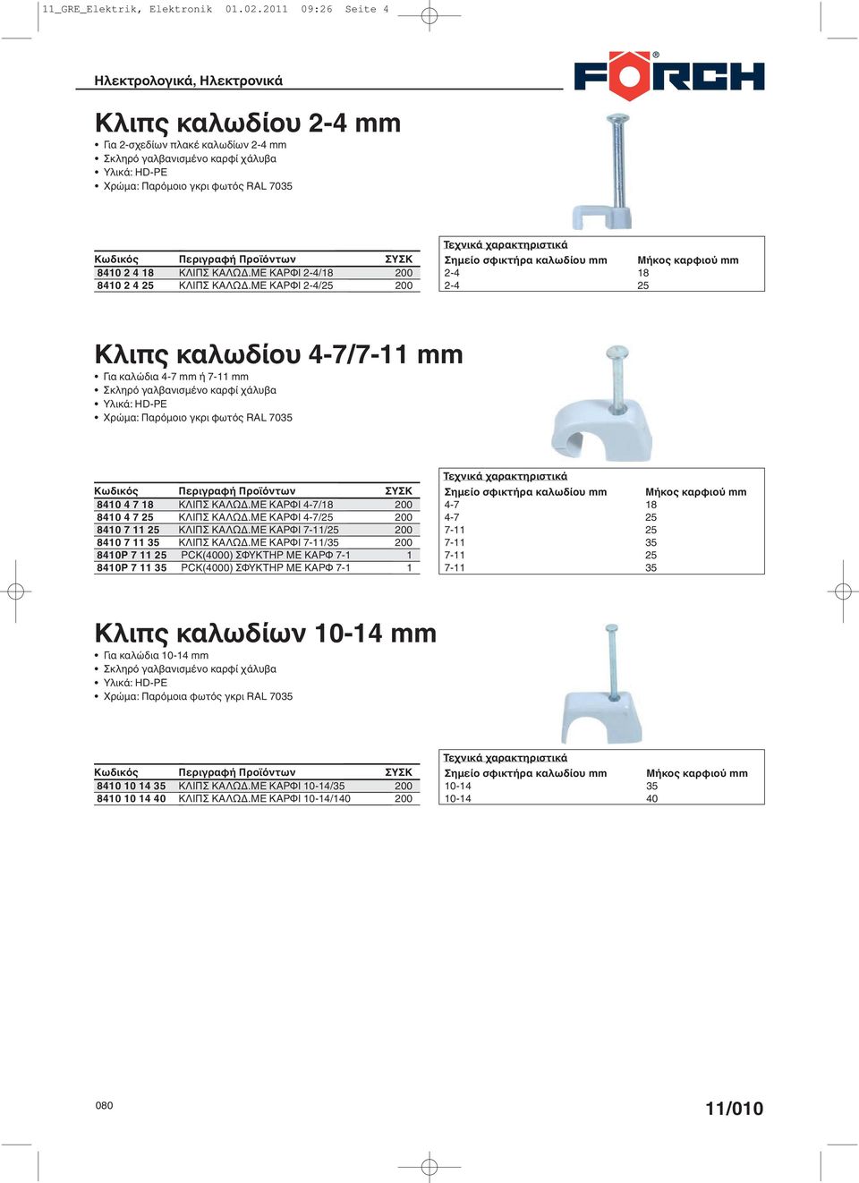 ΜΕ ΚΑΡΦΙ 2-4/8 ΚΛΙΠΣ ΚΑΛΩ.