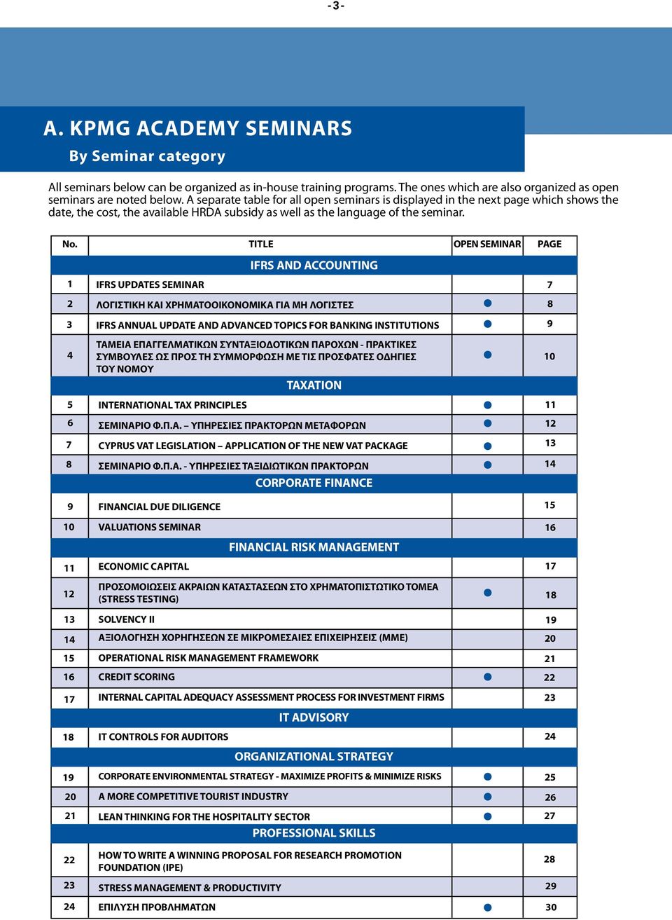 TITLE OPEN SEMINAR PAGE IFRS AND ACCOUNTING 1 2 3 4 5 6 7 8 9 10 11 12 13 14 15 16 17 18 19 20 21 22 23 IFRS UPDATES SEMINAR ΛΟΓΙΣΤΙΚΗ ΚΑΙ ΧΡΗΜΑΤΟΟΙΚΟΝΟΜΙΚΑ ΓΙΑ ΜΗ ΛΟΓΙΣΤΕΣ IFRS ANNUAL UPDATE AND