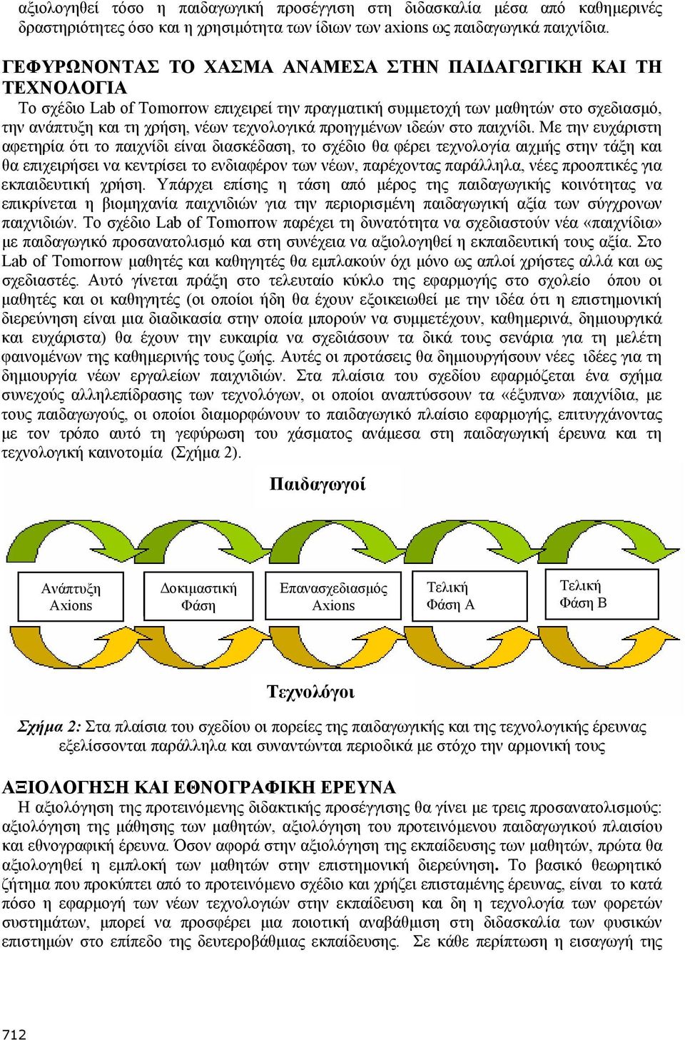 προηγμένων ιδεών στο παιχνίδι.