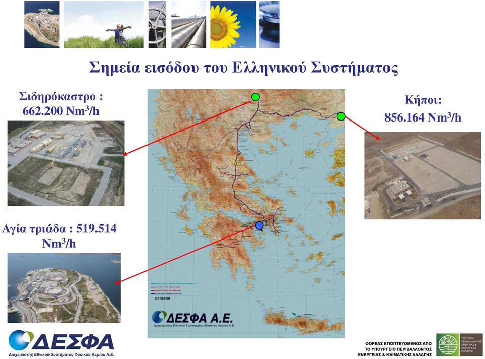 200 Nm 3 /h Κήποι: 856.