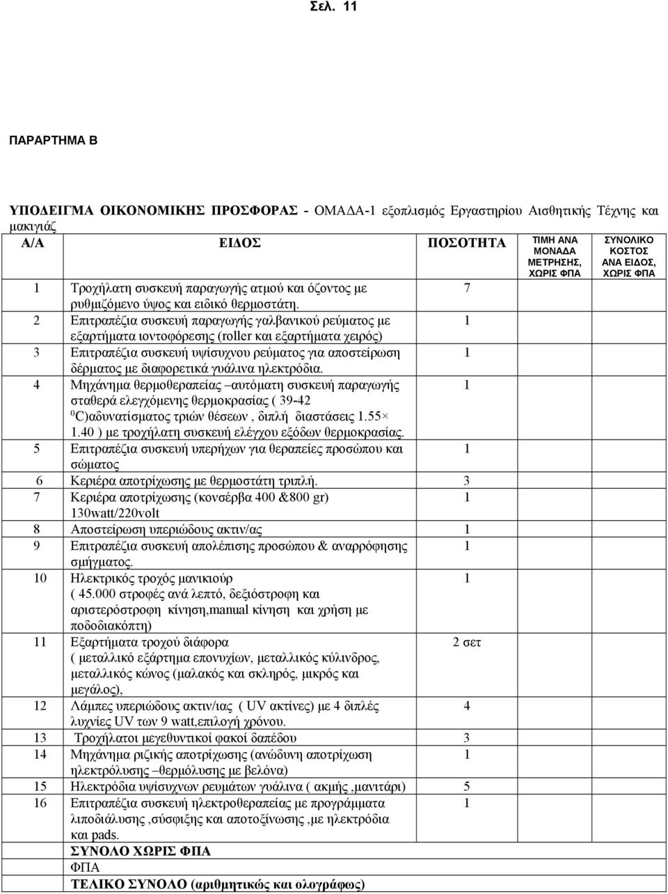 Επιτραπέζια συσκευή παραγωγής γαλβανικού ρεύματος με εξαρτήματα ιοντοφόρεσης (roller και εξαρτήματα χειρός) 3 Επιτραπέζια συσκευή υψίσυχνου ρεύματος για αποστείρωση δέρματος με διαφορετικά γυάλινα