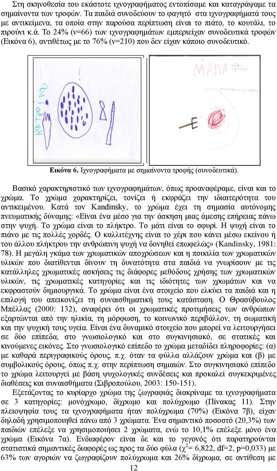 Δηθόλα 6. Ηρλνγξαθήκαηα κε ζεκαίλνληα ηξνθήο (ζπλνδεπηηθά). Βαζηθό ραξαθηεξηζηηθό ησλ ηρλνγξαθεκάησλ, όπσο πξναλαθέξακε, είλαη θαη ην ρξώκα.