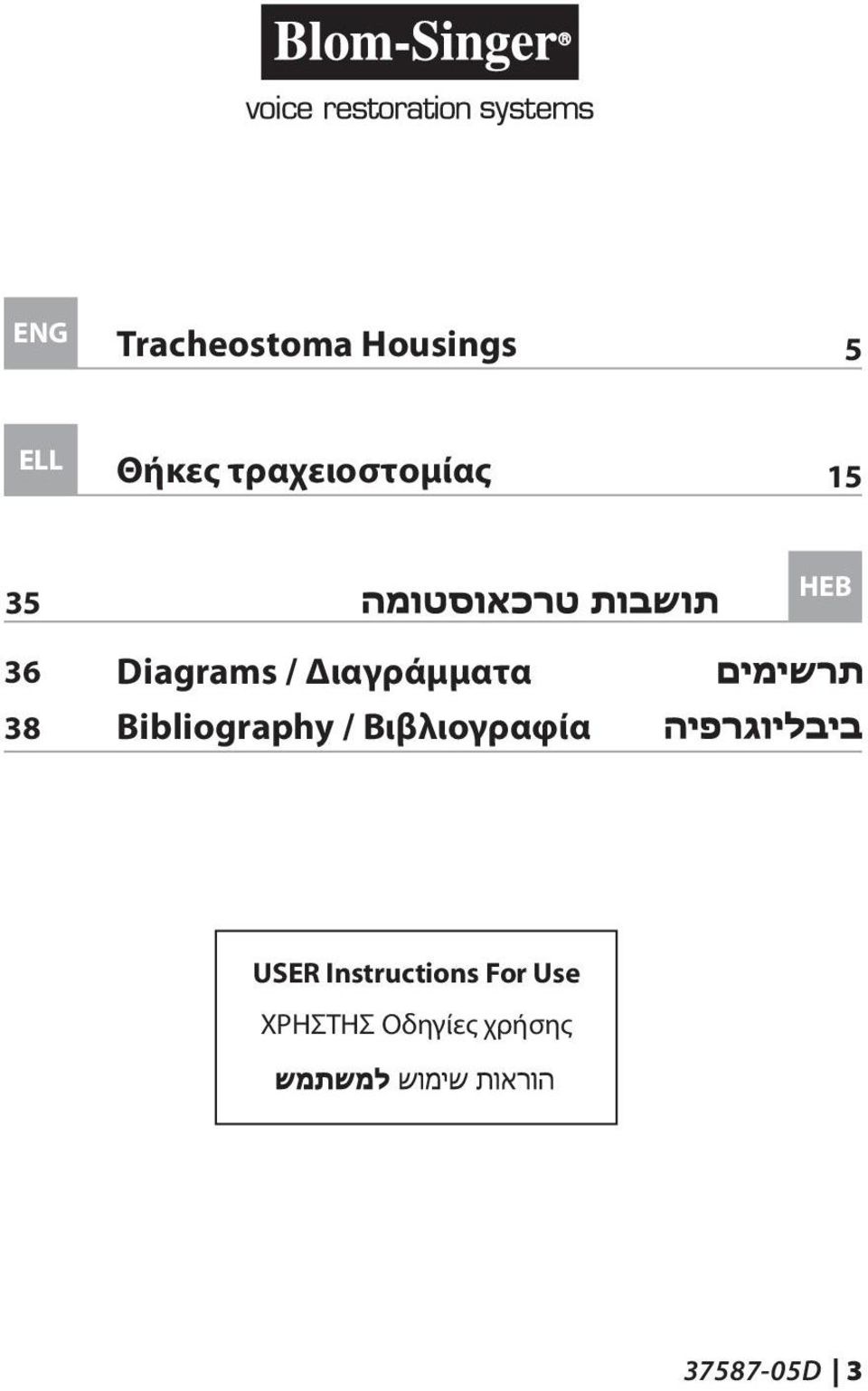 Διαγράμματα Bibliography / Βιβλιογραφία HEB