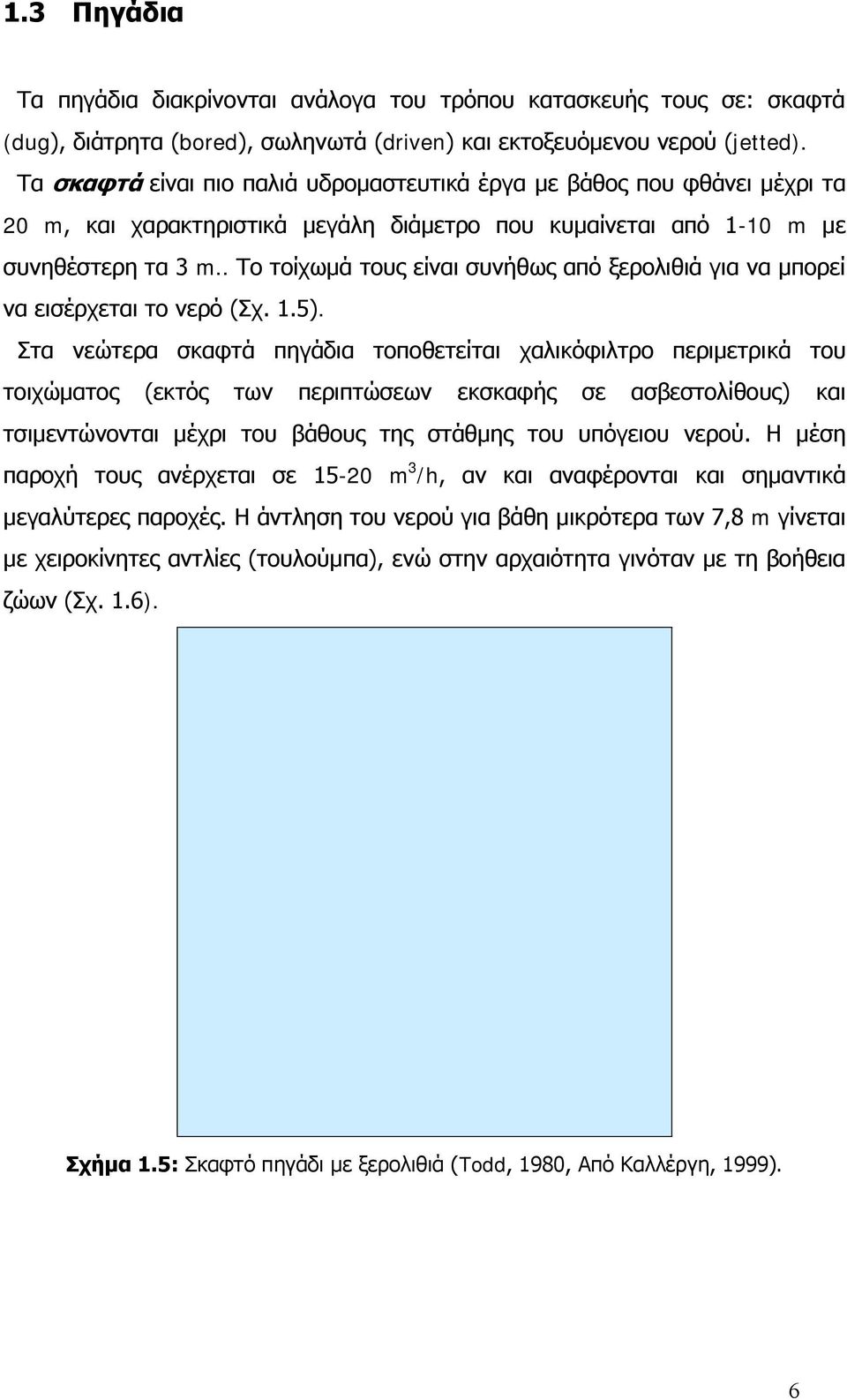 . Σν ηνίρσκά ηνπο είλαη ζπλήζσο απφ μεξνιηζηά γηα λα κπνξεί λα εηζέξρεηαη ην λεξφ (ρ. 1.5).