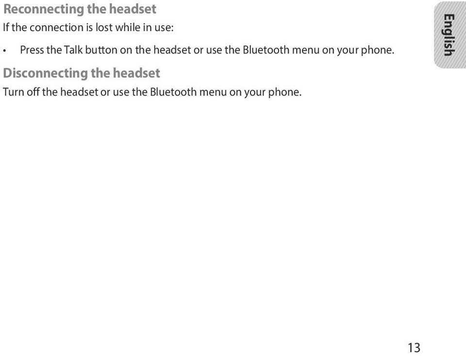 Bluetooth menu on your phone.