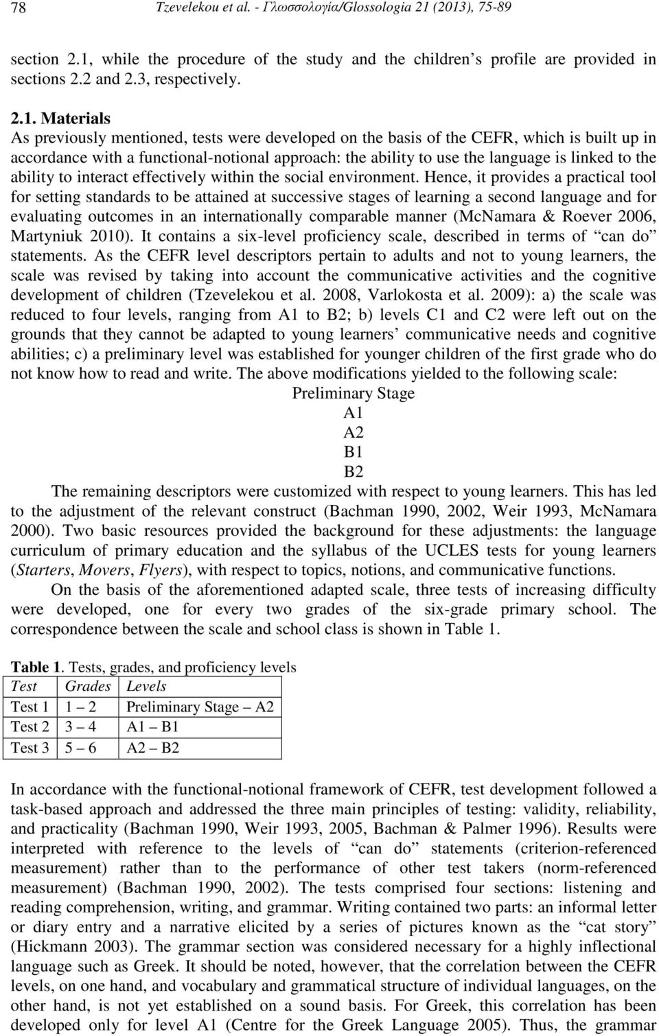 on the basis of the CEFR, which is built up in accordance with a functional-notional approach: the ability to use the language is linked to the ability to interact effectively within the social