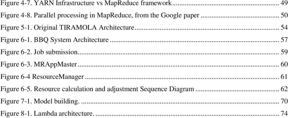 .. 54 Figure 6-1. BBQ System Architecture... 57 Figure 6-2. Job submission... 59 Figure 6-3. MRAppMaster.