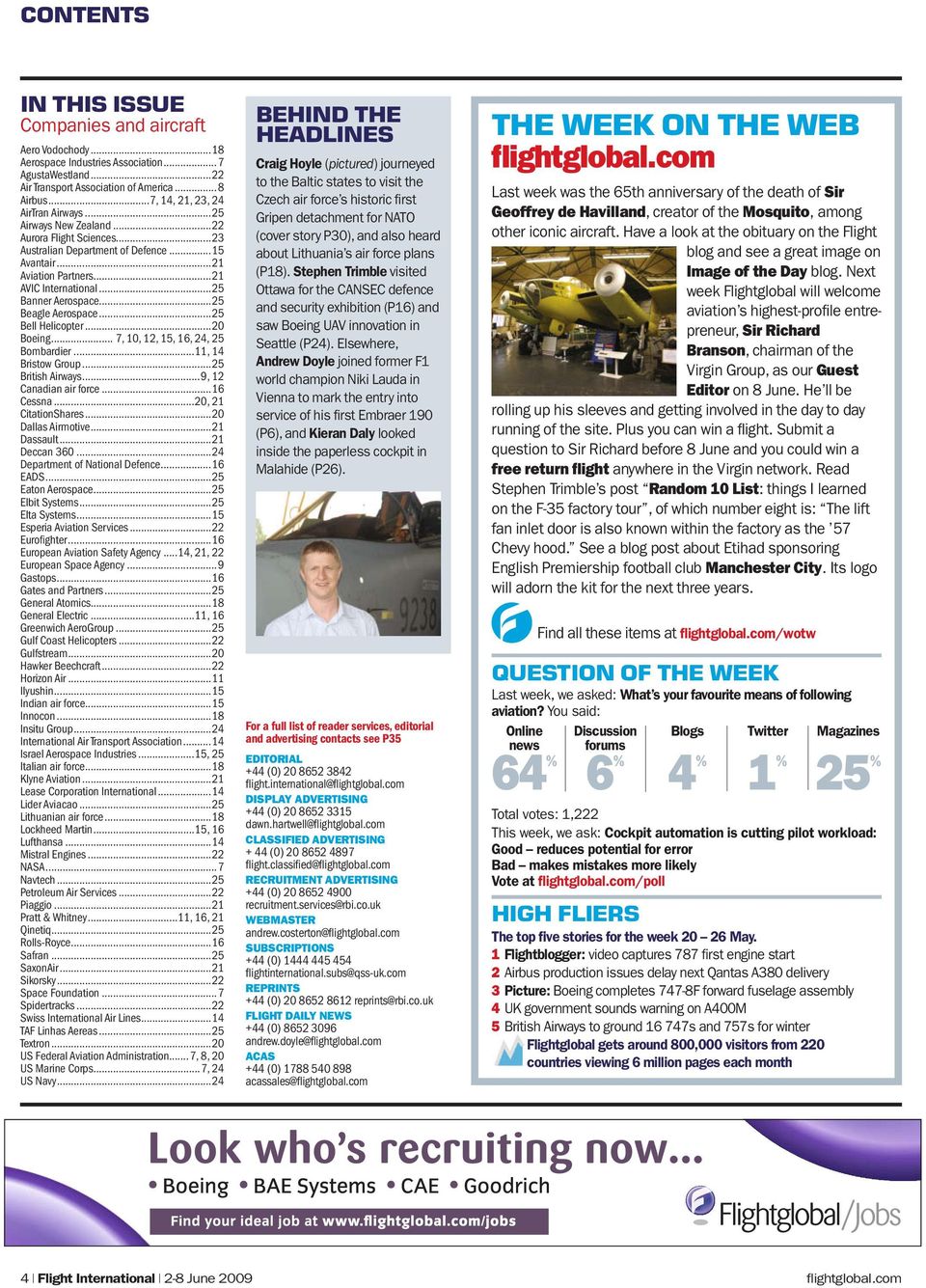 ..25 Banner Aerospace...25 Beagle Aerospace...25 Bell Helicopter...20 Boeing... 7, 10, 12, 15, 16, 24, 25 Bombardier...11, 14 Bristow Group...25 British Airways...9, 12 Canadian air force...16 Cessna.