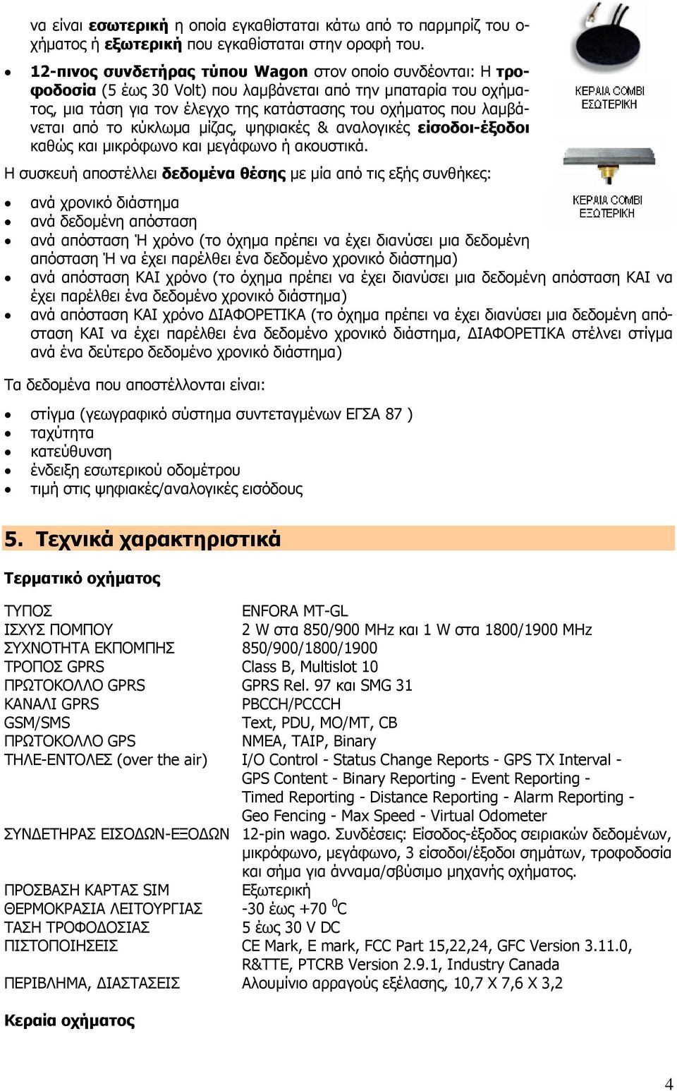 από το κύκλωμα μίζας, ψηφιακές & αναλογικές είσοδοι-έξοδοι καθώς και μικρόφωνο και μεγάφωνο ή ακουστικά.