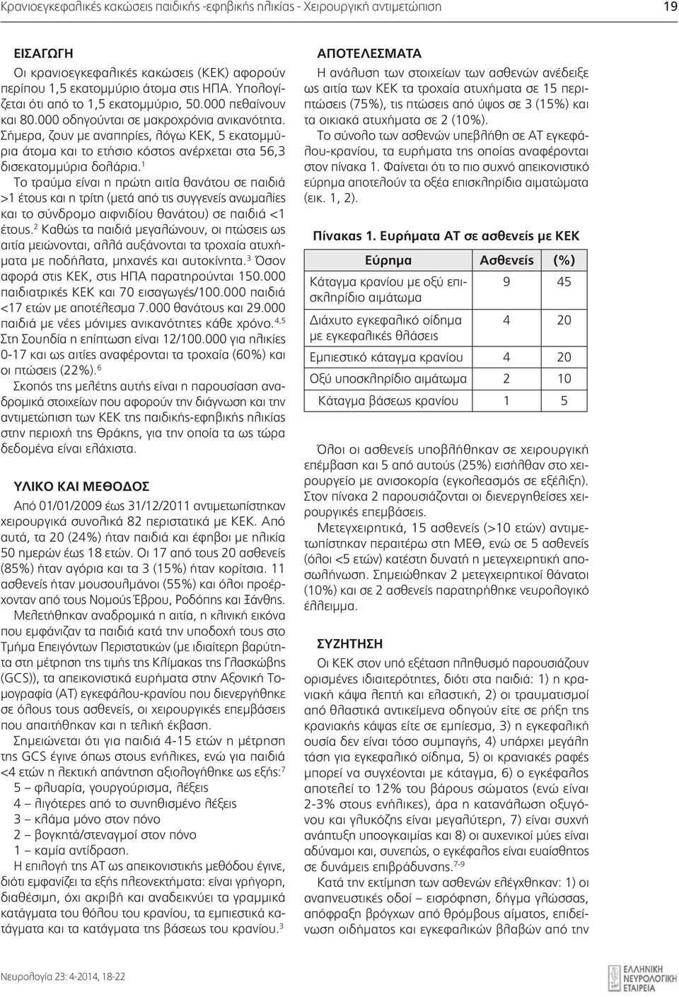 Σήμερα, ζουν με αναπηρίες, λόγω ΚΕΚ, 5 εκατομμύρια άτομα και το ετήσιο κόστος ανέρχεται στα 56,3 δισεκατομμύρια δολάρια.