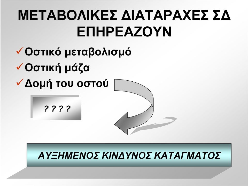 Οστική μάζα ομή του οστού?