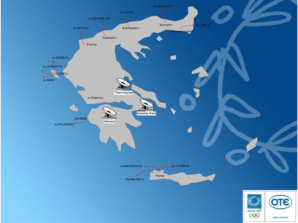 DURESS to OTRANTO fo BARI CORFU Thermopylae to Palermo to