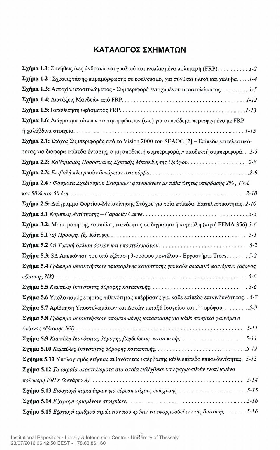 6: Διάγραμμα τάσεων-παραμορφώσεων (σ-ε) για σκυρόδεμα περισφιγμένο με FRP ή χαλύβδινα στοιχεία... 1-15 Σχήμα 2.