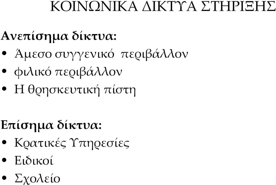 φιλικό περιβάλλον Η θρησκευτική πίστη