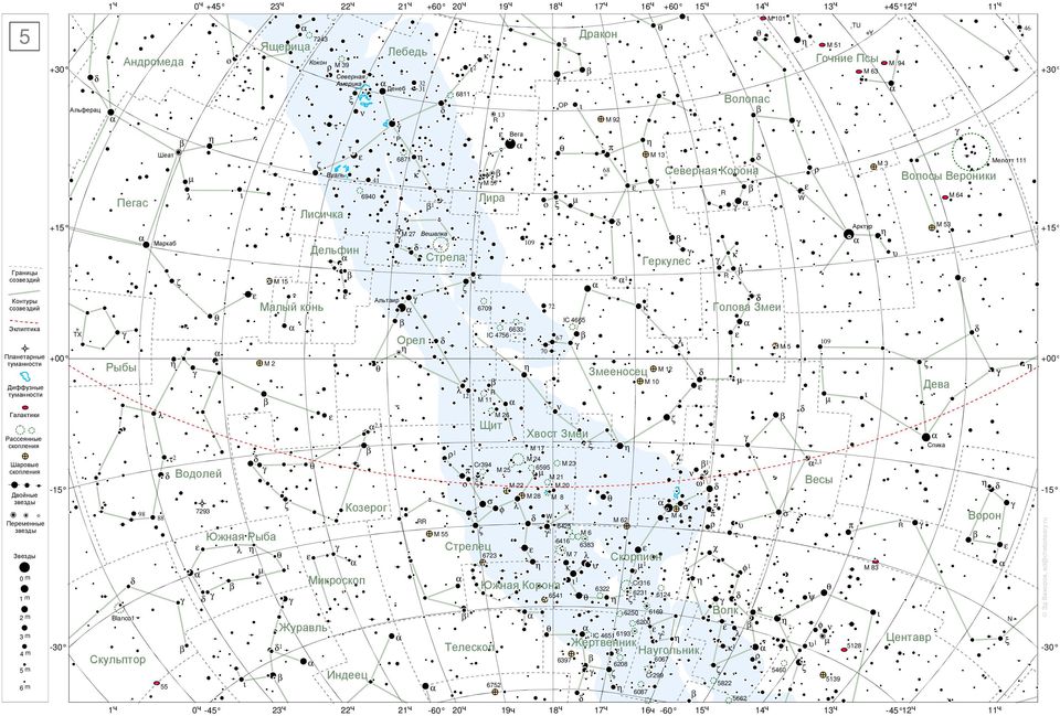 7 M 4 Cr394, M 5 6595 Водолей M ω Весы M M 0-5 M 8 M 8 Козерог X 98 793 88 M 4 M 6 Ворон M 645 M 6 Южная Рыба 6 63 Стрелец M 7 Скорпион M 83 Микроскоп Cr36 Южная Корона 63 654 63 64 Волк